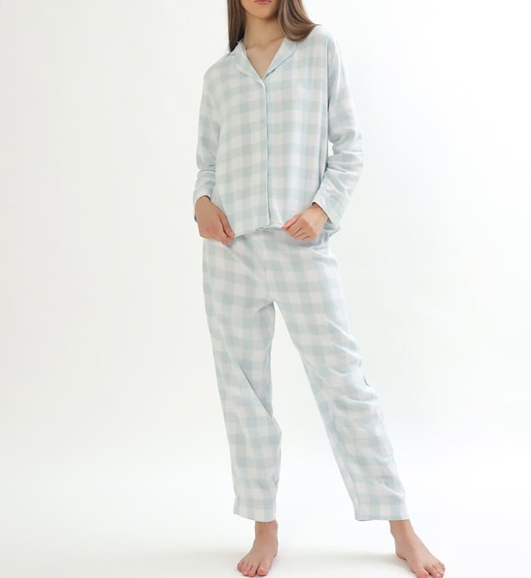 LADIES FLANNEL TRADITIONAL PJ (1)